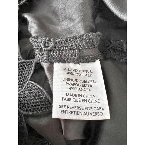 Nwt Milly Leila Floral Lace Illusion Dress Size 4 - Picture 8 of 10